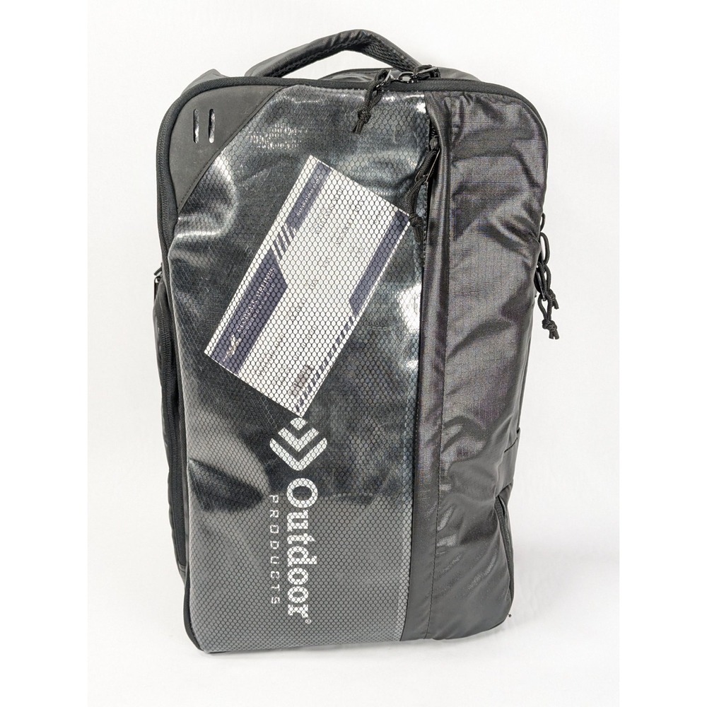 Outdoor Products 33L Travel Backpack Black Convertible Carry-On Bag Lightweight